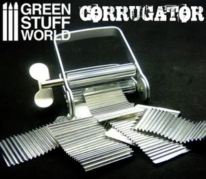 Corrugator - Werkzeugwellplatten - Modellbau Infinity Rollenspiele Gelände Dach - Bild 1 von 4