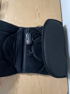 Cuscino Sedile Massaggiante Motore Prevari 6 Nuovo Open Box Nero Senza Adattatore A/C e Istruzioni - Foto 1 di 6