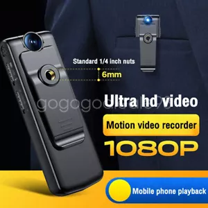 Clip ON Body Camera Video Recorder Motion Detection Sports Camera + 32G Card US - Picture 1 of 23