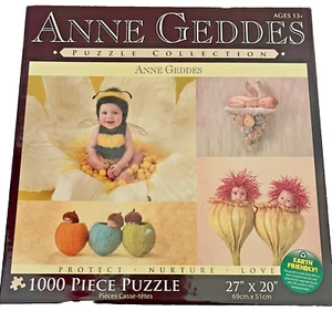 Anne Geddes “Protect•Nurture•Love” 2013, 1000 Piece Puzzle Mindfulness Gift - Picture 1 of 2