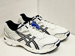 ASICS Gel 180 TR Wide 2E Mens Running Walking White Leather UK:10 US:11 EU:45 - Picture 1 of 16