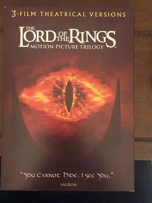 The Lord Of The Rings 3 Film DVD Theatrical Version  NEW  - Image 1 of 2