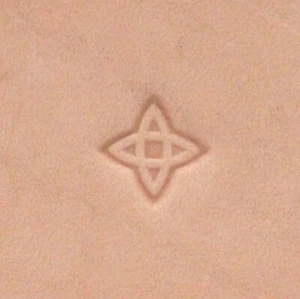 Geometric Stamp Tool G874 Measures 1/2 x 1/2" - Picture 1 of 3