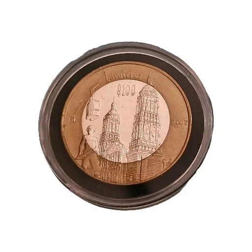 2007 MEXICO 100 PESOS ESTADO DE ZACATECAS - Image 1 of 2