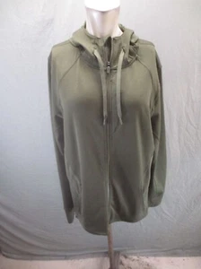 Hylete Size L Mens Drawstring Full Zip Stand Collar Pocket Athletic Jacket 172 - Picture 1 of 13