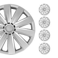 15" 4x Set Wheel Covers Hubcaps for VW Silver Gray