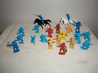 Lot Of (23) Vintage 1950'S Mpc "Cowboy, Indian, Cavalry" Plastic Toy Figures