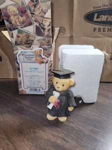Cherished Teddies - Always Put your Best Paw Forward Graduation FIGURINE -477907 - Picture 1 of 2