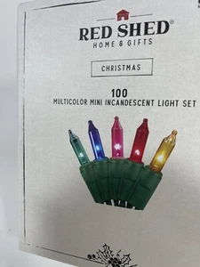 2 sets 100 Multi-Color Mini Lights Green Wire Wedding Outdoor Christmas Holiday - Picture 1 of 5