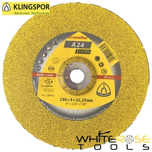 Klingspor Schneidscheibe 230 mm x 3 mm dünnes Trennrad Metall A24 Extra - Bild 1 von 1