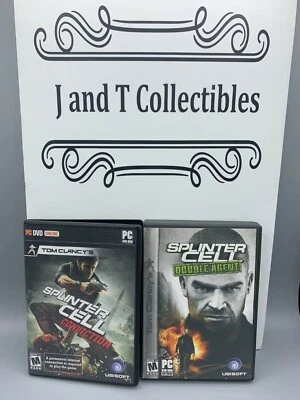 PC Game Tom Clancy's Splinter Cell: Double Agent (2006) &  Conviction (2010) - Image 1 of 2