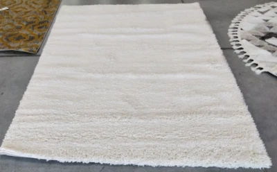 IVORY 5'-3" X 7'-6" Back Stain Rug, Reduced Price 1172738594 SG151-1212-5 - Image 1 of 4