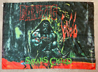 Drapeau tapisserie vintage Dantzig Satan enfant 666 bleu raisin thrash heavy metal 2001