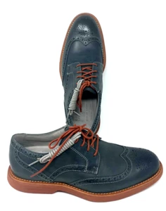 Oxford Sperry Top-Sider Para Hombre Gold Bellingham Punta de Ala ASV Pizarra Reino Unido Talla 8 - Imagen 1 de 9