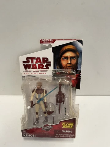 Star Wars The Clone Wars OBI-WAN KENOBI CW12 Backpack Space Suit New Opened PKG Cover