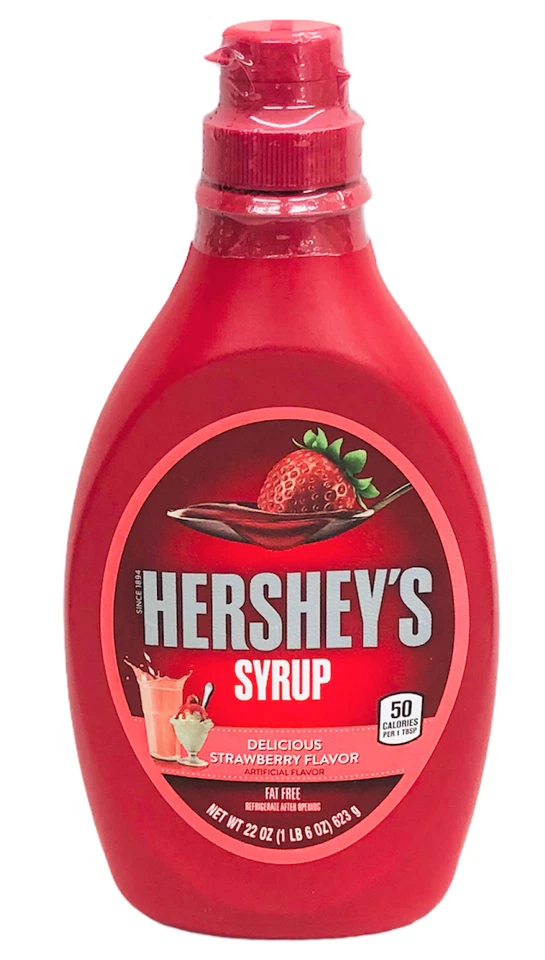 Hershey's Strawberry Flavored Syrup 22 oz Hersheys - Image 1 of 1