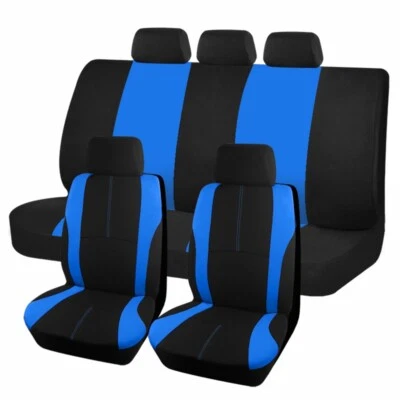 For Hyundai Tucson Accent Sonata Cloth Car Seat Covers Front Rear Split Cover - Image 1 of 4