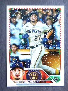 Willy Adames #H177 Topps 2023 Baseball Card (Milwaukee Brewers) - Picture 1 of 2