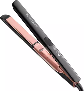 Hair Straightener 1 In Flat Iron Hair Straightener, Curler 2 in 1 Shiny Smooth - Picture 1 of 12