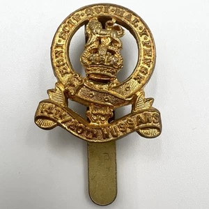 Genuine 14th / 20th Hussars Small Pattern Cap Badge - Picture 1 of 2