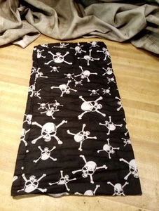 neck gaiter face mask Skull Cross Bones Motorcycle - Picture 1 of 3