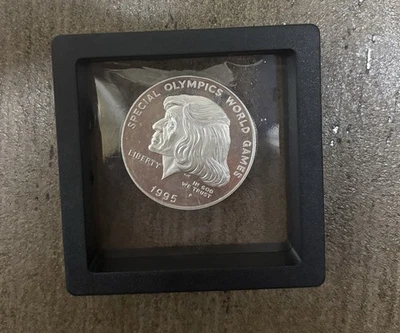 Special Olympics World Games 1995 Eunice Kennedy Shriver 1 Dollar Us Coin - Image 1 of 2