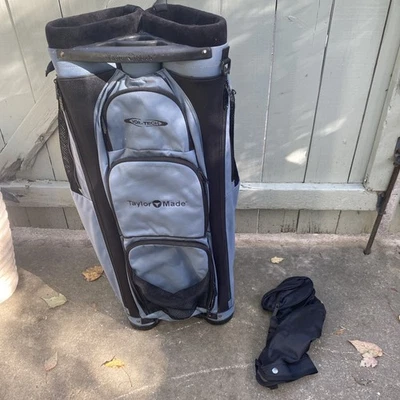 TaylorMade Vor-Tech Golf Cart Bag Manufactured July 2000 with Cover - Image 1 of 4