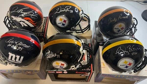 Riddell Mini Helmet Signed Autograph Auto Lot of 6 Shell Portis Parker Lot #4 - Picture 1 of 5