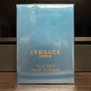 Versace Eros by Gianni Versace 3.4 oz EDT Cologne for Men - Picture 1 of 3