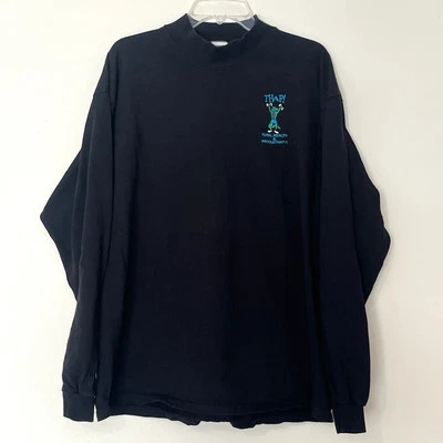 Vintage THAP! ¡Salud y productividad total! Sudadera de punto yunque talla XL Foto 1 de 4