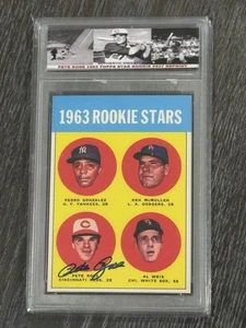 PETE ROSE REDS SIGNED AUTO CUSTOM SLAB CARD - Picture 1 of 2