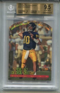 2000 Ultra Tom Brady Rookie Card Gold Medallion Edition BGS 9.5 Graded Gem Mint - Bild 1 von 6