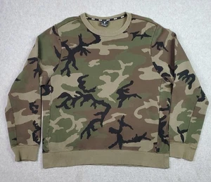 Nike SB Sweatshirt Mens Extra Large Camo Crewneck Fleece Skate Pullover - Picture 1 of 14