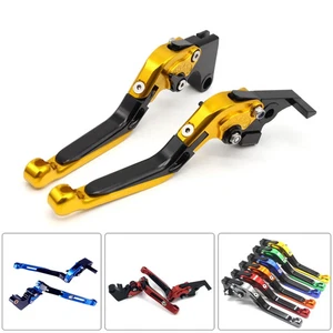 Folding Extendable CNC Brake Clutch Levers For Triumph Speed Triple 04-07 - Picture 1 of 14