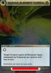Danian Element Choral #80 RARE [Zenith of the Hive] ENG Chaotic TCG - Picture 1 of 2