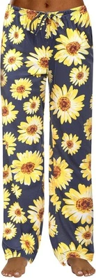 Women Plaid Pajama Pants Comfy Stretch Sleepwear with Pockets Lounge Bottoms - Image 1 of 4