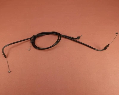 1998-2015 YAMAHA V STAR 650 XVS650 Classic Throttle Choke Cables Lines - Image 1 of 4