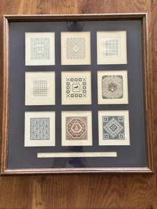 Mary Rutherford Signed Embossed Paper Quilt Design Collection II 1990 101/1000 - Picture 1 of 15