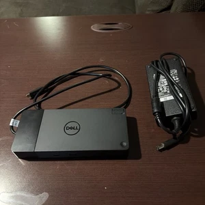 Dell USB-C Type C HDMI Universal Docking Station w OEM Dell Charger WD19S - Picture 1 of 8
