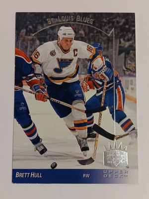 1993-94 Upper Deck SP Inserts Brett Hull St. Louis Blues #137 - Image 1 of 2