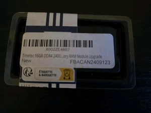 Timetec 16GB DDR4 2400MHz PC4-19200 Non-ECC 1.2V 2Rx8 SODIMM Laptop Memory RAM - Picture 1 of 2