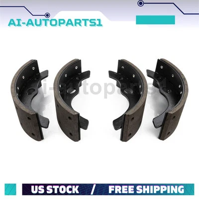 Zapatas de freno de tambor delanteras para 1996-2000 2001 2002 2003 2004 Mitsubishi Fuso FH Foto 1 de 3