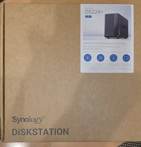 Synology Diskstation DS224+ NAS System 2-Bay / Neu unbenutzt in OVP - Bild 1 von 6