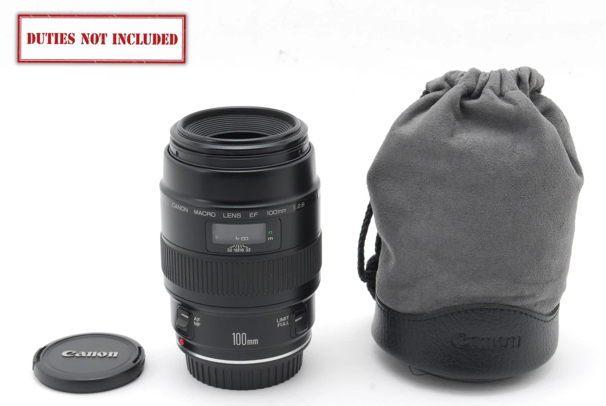 Canon EF f/2.8 100mm Focal Macro/Close Up Lenses for sale | eBay