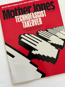 Mother Jones Magazine July/August 2025 Technofascist Takeover Trump - Picture 1 of 2