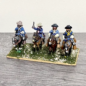 Miniaturas de metal pintado montadas en caballería estadounidense ACW de 28 mm juegos de guerra civil #2 - Imagen 1 de 4