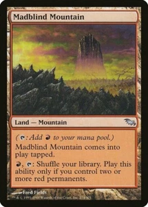 3X MTG Madblind Mountain LP Shadowmoor - Picture 1 of 1