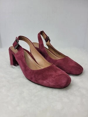 Vionic Womens Plaza Nareen Suede Slingback Size 6.5 - Image 1 of 4
