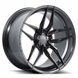 20" FERRADA FR5 MATTE BLACK CONCAVE WHEELSFOR LEXUS LS430 LS460 LS500 LS600 - Picture 1 of 9
