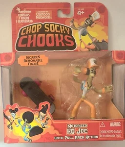 NEU (2008) CHOP SOCKY CHOOKS MOTORISIERT "KO JOE" MOTORISIERT MIT PULL-BACK-AKTION - Bild 1 von 3